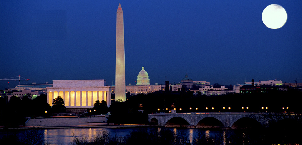 Washington, DC after dark